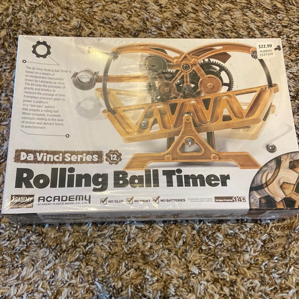 Da Vinci Rolling Ball Timer